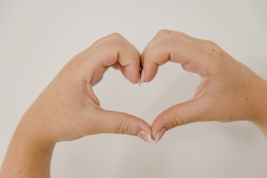 Hands Showing Heart Sign