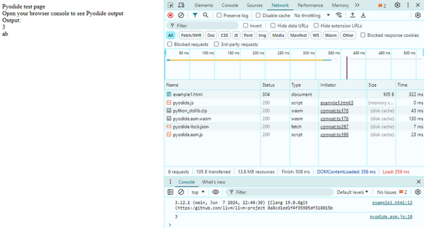 Amazing Python Package Showcase (3) - Pyodide - Temple Spark