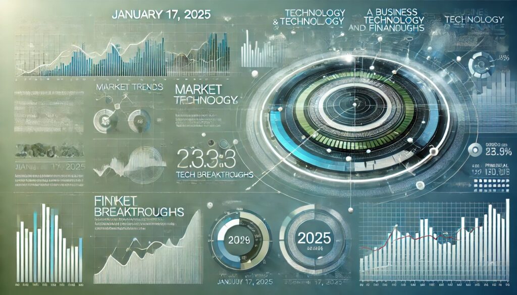 a business, technology, and finance update for January 17, 2025